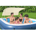 Bestway Inflatable  with canopy 254 x 174 x 140 cm 54449