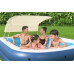 Bestway Inflatable  with canopy 254 x 174 x 140 cm 54449