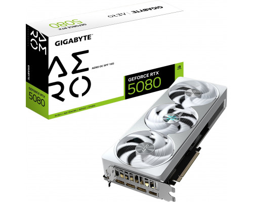 Gigabyte GeForce RTX 5080 Aero OC SFF 16GB GDDR7 (GV-N5080AERO OC-16GD)