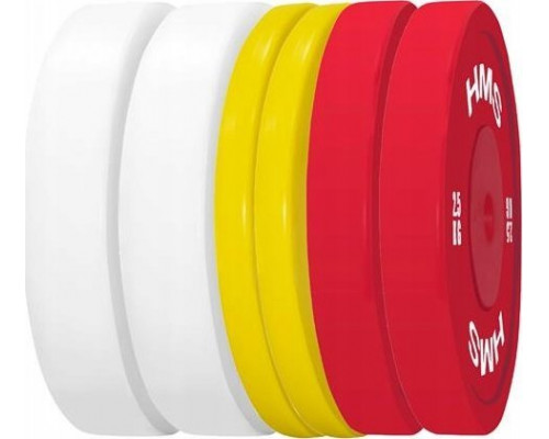 TPP Olimpisko tehnisko disku komplekts PE 2 x 1.5 - 5 KG - 18 KG HMS  