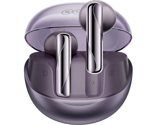 QCY T32 AilyBuds Clear TWS fioletowe