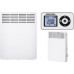 CWM 500 P - Konwektor wiszący 0,5 kW, programowalny tygodniowy panel ster. LCD, 4 tryby pracy, funkcja wykrywania otwartego okna, możliwość blokady, przewód przyłączeniowy z wtyczką