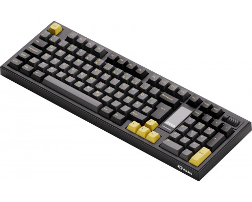 Akko 5098B PlusBlack and Gold Gaming Tastatur mit Diplay - V3 Piano Pro