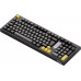 Akko 5098B PlusBlack and Gold Gaming Tastatur mit Diplay - V3 Piano Pro