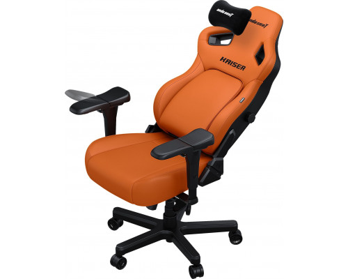 Gaming Kaiser 4 L Anda Seat skórzany orange