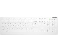 CHERRY AK-C8112 klawiatura Medyczna RF Wireless QWERTY Angielski Biały