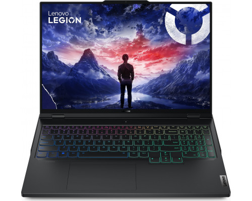 Lenovo Legion Pro 7 Intel® Core™ i9 i9-14900HX Laptop 40,6 cm (16") WQXGA 32 GB DDR5-SDRAM 2 TB SSD NVIDIA GeForce RTX 4080 Wi-Fi 6E (802.11ax) Windows 11 Home Czarny