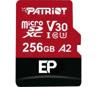 SD  Patriot EP Pro A2 MicroSDXC 256 GB Class 10 UHS-I/U3 A2 V30 (PEF256GEP32MCX)