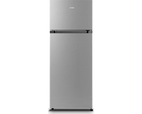 Gorenje Refrigerator | RF414EPS4 | Energy efficiency class E | Free standing | Up touble Up toor | Height 143.6 cm | Fridge net capacity 165 L | Freezer net capacity 41 L | 40 dB | Grey