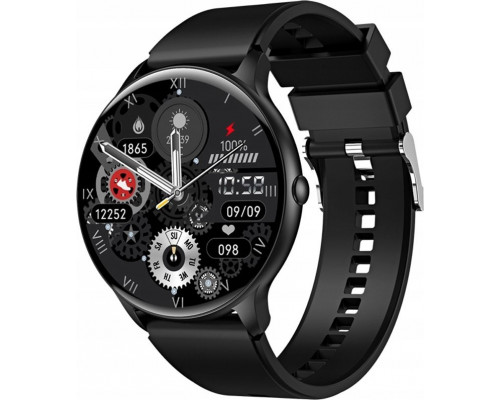 Smartwatch Veltori VT160-1 Black Pasek Silikonowy