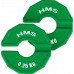 TSN25 DISKS SPĒKA TRENIŅU UN FITNESS APRĪKOJUNAM 2 x 0.25 KG HMS