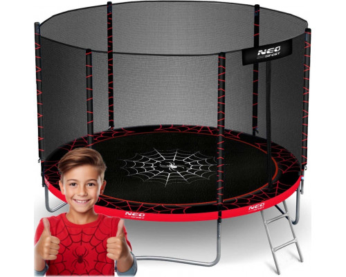 Garden Trampoline Neo-Sport Garden Trampoline 8ft/252cm With outer mesh i drabinką