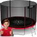 Garden Trampoline Neo-Sport Garden Trampoline 8ft/252cm With outer mesh i drabinką