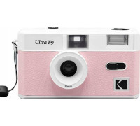 KODAK ULTRA F9 F 9 Aparat Analogowy na Film Klisze 35mm + Lampa Błyskowa - pink