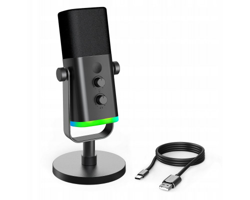 dynamiczny studyjny Fifine AM8 AMPLIGAME USB/XLR RGB gamingowy PnP