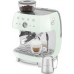 Ekspres kolbowy Smeg EGF03PGEU Green pastelowy