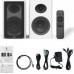 Głośniki do komputera bluetooth Laudberg XS1W 2.0 Białe 80W pilot HDMI ARC USB DAC