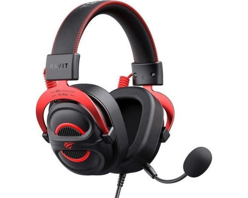 gaming Havit H2002E Pro (czarny/czerwony)
