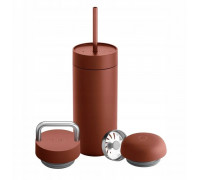 Fellow - Carter Move Mug 3 w 1 - Thermal mug + 3 nakrętki - Sienna 473 ml