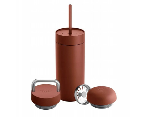 Fellow - Carter Move Mug 3 w 1 - Thermal mug + 3 nakrętki - Sienna 473 ml