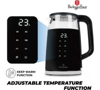CZAJNIK ELEKTRYCZNY 1,7L BERLINGER HAUS BH-9476 MATTE BLACK