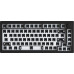 Akko 5075B Via Barebone Gaming Tastatur, 75% - ANSI, Stary Black