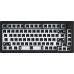 Akko 5075B Via Barebone Gaming Tastatur, 75% - ANSI, Stary Black