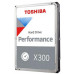 Toshiba X300 Performance HDWR51CUZSVA - Festplatte - 12 TB - intern - 3.5" (8.9 cm) - SATA 6Gb/s - 7200 rpm - Puffer: 512 MB