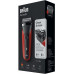 Braun Series 3 300s, Foil shaver, 2 SensoFoil, Black, Red, LED, Battery, Nickel-Metal Hydride (NiMH)