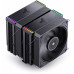 Jonsbo HX6280 CPU-Kühler, PWM, RGB - 130mm, schwarz
