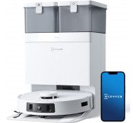 Ecovacs Robotic Vacuum Cleaner | DEEBOT T30C PRO | Wet&Dry | Operating time (max) 200 min | Li-ion | 5200 mAh | Dust capacity 0.275 L | 12800 Pa | White