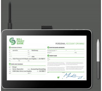 Wacom Signature Display 13 pen & touch- tablet z ekranem dotykowym 13,3" Full HD, piórko Wacom One Pen z 4096 poziomami nacisku (2023)