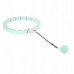 ZESTAW HULA HOP HHW06 GREEN Z PIŁKĄ GRAWITACYJNĄ I LICZNIKIEM HMS + PAS BR163 BLACK