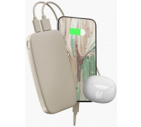 FRESH 'N REBEL POWERBANK 12000 MAH USB-C PD 20W SILKY SAND
