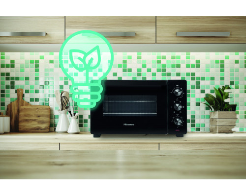 Hisense  30 L  1600 W  melna - Mini krasnina