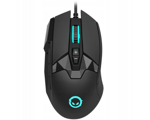 LORGAR Stricter 579  gaming mouse  9 programmable buttons  Pixart PMW3336 sensor  DPI up to 12 000  50 million clicks buttons lifespan  2 sw