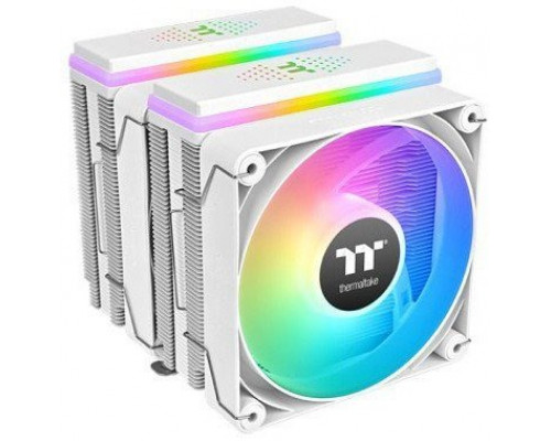 Thermaltake ASTRIA 600 Procesor Chłodnica powietrza 12 cm Biały 1 szt.