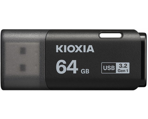 Kioxia LU301K064GG4 pamięć USB 64 GB USB Typu-A 3.2 Gen 1 (3.1 Gen 1) Black