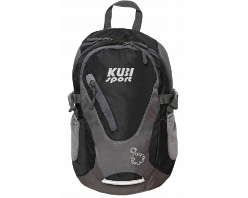 Plecak Turystyczny Sportowy Damski Męski Duży Black Solidny KUBISPORT 20L