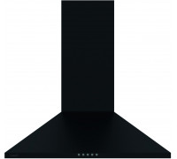 CATA  | VK 6000 BK | Wall mounted | Energy efficiency class A | Plotis 60 cm | 395 m³/h | Mechanical | LED | Juodas