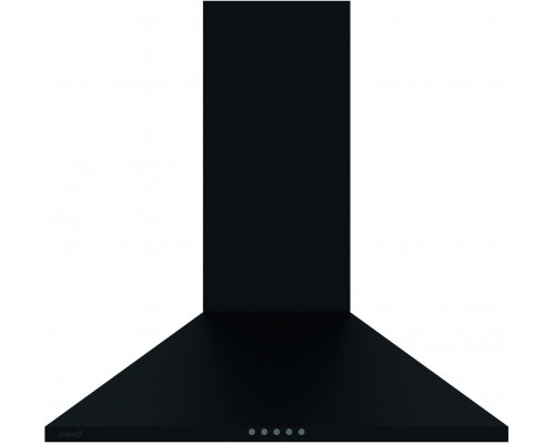 CATA  | VK 6000 BK | Wall mounted | Energy efficiency class A | Plotis 60 cm | 395 m³/h | Mechanical | LED | Juodas