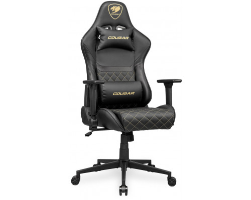 COUGAR Gaming-Stuhl Armor One V2 Gold, Schwarz