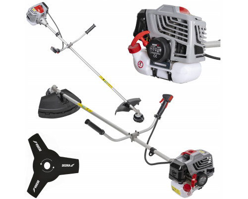 Brushcutter 1,45kW 52cc szelki,głowica z żyłką,tarcza