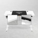Gaming galds Diablo Chairs X-Tensio 1400 White 140 cmx60 cm