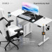 Gaming galds Diablo Chairs X-Tensio 1400 White 140 cmx60 cm