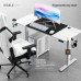 Gaming galds Diablo Chairs X-Tensio 1400 White 140 cmx60 cm