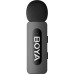 Boya BY-V2 V2.0 Ultra compact 2.4GHz wireless mic for lightning devices - 2TX+1RX