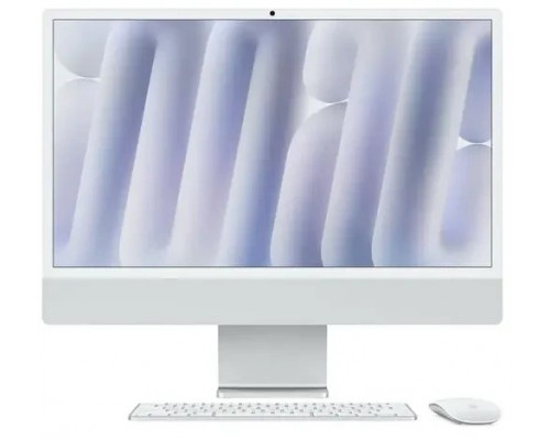 iMac24" Silver/M4-8C-CPU,8C-GPU/16GB/512GB SSD/NK-ID-Deutsch/MM2/1GB Ethernet