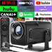 QIKtech RZUTNIK PROJEKTOR TV WIFI FULL HD HY300 LCD LED BLUETOOTH ANDROID (czarny)