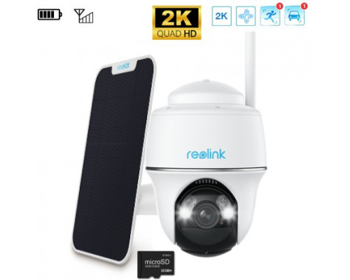 Reolink obrotowa Reolink Go PT PLUS 2K GSM| Akumulator | LTE 4G 3G | Bezprzewodowa | Tryb nocny | Czujnik ruchu | Reolink